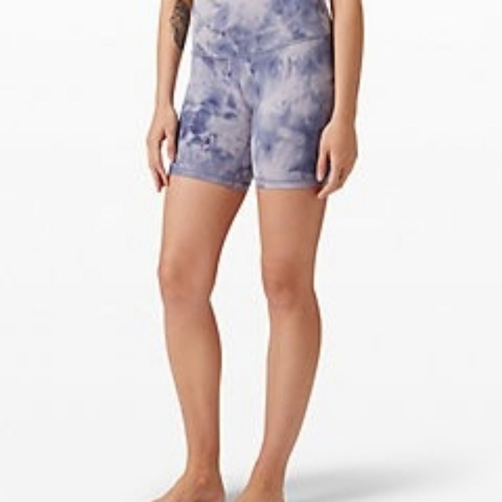 Lululemon Align Short 6" like new Iced Iris